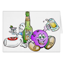 Here for the Beer! Greeting Cards