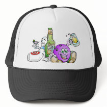 Here for the Beer! Trucker Hats