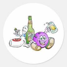 Here for the Beer! Stickers