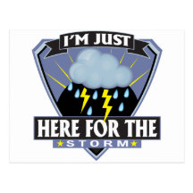 Here for the Storm Postcards