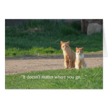 Here For You Greeting Card