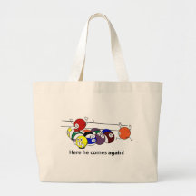 Here He Comes tote Canvas Bags
