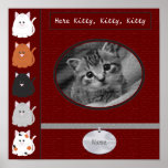 Here Kitty Scrapbook Page Posters