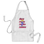 Here Zombie Apron