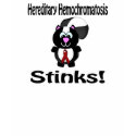 Hereditary Hemochromatosis Stinks Skunk Awareness  t-shirts