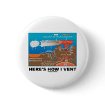 Here's How I Vent (Deep Sea Vent Chemistry Humour) buttons