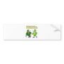 Here's To Womens Kisses Bumper Sticker