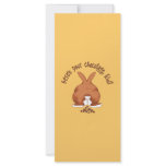 Here's Your Chocolate, Kid rack cards