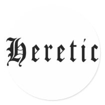 Heretic 1 stickers