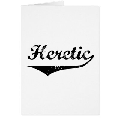Heretic 2 card by atheist_store