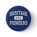 Heritage - Pioneers - High - Lynchburg Virginia buttons