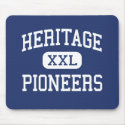Heritage - Pioneers - High - Lynchburg Virginia mousepads