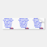 Herman Cain 15 Minutes of Fame is Over Bumper Sticker