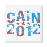 Herman Cain for President in 2012 magnets