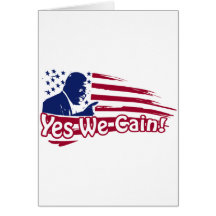 Herman Cain - Yes We Cain! Greeting Card
