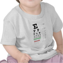 Herman Snellen Eye Chart to Estimate Visual Acuity T Shirt