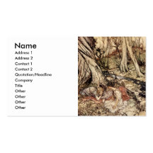 Hermia and Lysander Business Card