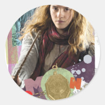 Hermione 14 round stickers