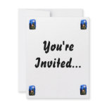 Hermit Crab Climbing Down the Christmas Tree Invitation