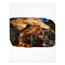 Hermit Crab on Ice Cubes Custom Invitation