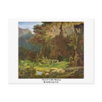 Hermit Violin Playing By Spitzweg Carl Post Cards