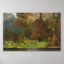 Hermit Violin Playing By Spitzweg Carl Posters