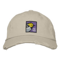 Hermit Warbler Embroidered Hats