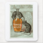 Hermitage Sour Mash Vintage Drink Ad Art Mouse Pad