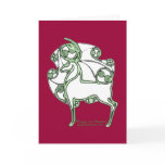 Herne Celtic Christmas Deer Card