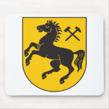 Herne Coat of Arms Mouse Pad