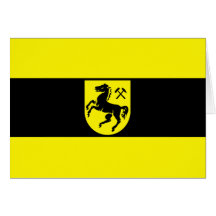 Herne, Germany flag Greeting Cards