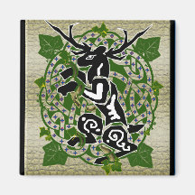 herne stag refrigerator magnet