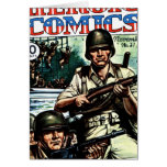 Hero Comics Greeting Card