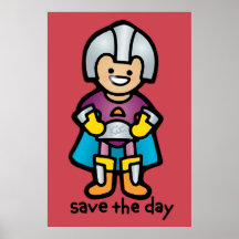 hero in your hallway. poster