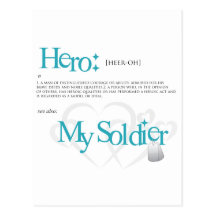 Hero: My Soldier Post Cards