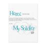 Hero: My Soldier Post Cards