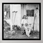 Hero of Gettysburg, John Burns 1863 posters
