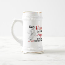 Heroes Become Angels Dad Lung Cancer Coffee Mug
