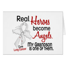 Heroes Become Angels Grandson Lung Cancer Card