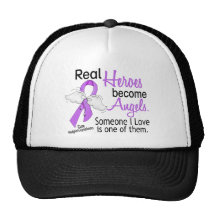 Heroes Become Angels Hodgkins Lymphoma Mesh Hat