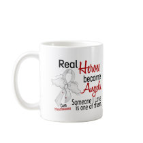 Heroes Become Angels Mesothelioma Mugs