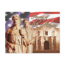 Heroes of the Alamo, San Antonio, Texas Postcards
