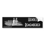 Heroes Remembered bumper stickers