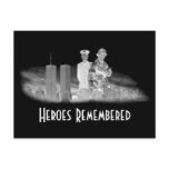 Heroes Remembered postcards