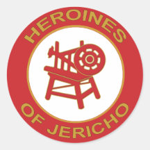 Heroines of Jericho Round Stickers