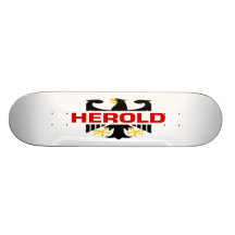 Herold Surname Skateboard Deck