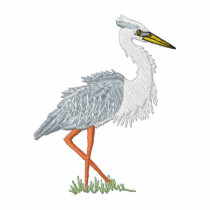 Heron Embroidered Polo Shirt