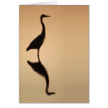 Heron Silouette cards