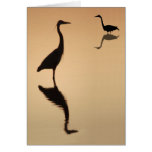 Heron Silouette cards