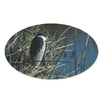 Heron Sticker